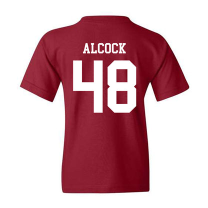 Alabama - NCAA Baseball : Bobby Alcock - Classic Shersey Youth T-Shirt