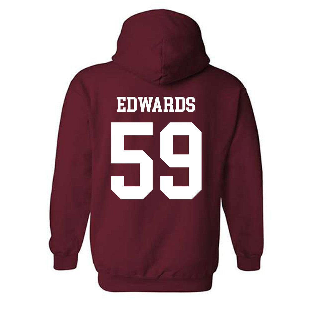 Alabama - Football Alumni : Christopher Edwards - Classic Shersey Hooded Sweatshirt