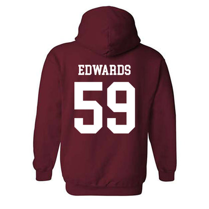 Alabama - Football Alumni : Christopher Edwards - Classic Shersey Hooded Sweatshirt