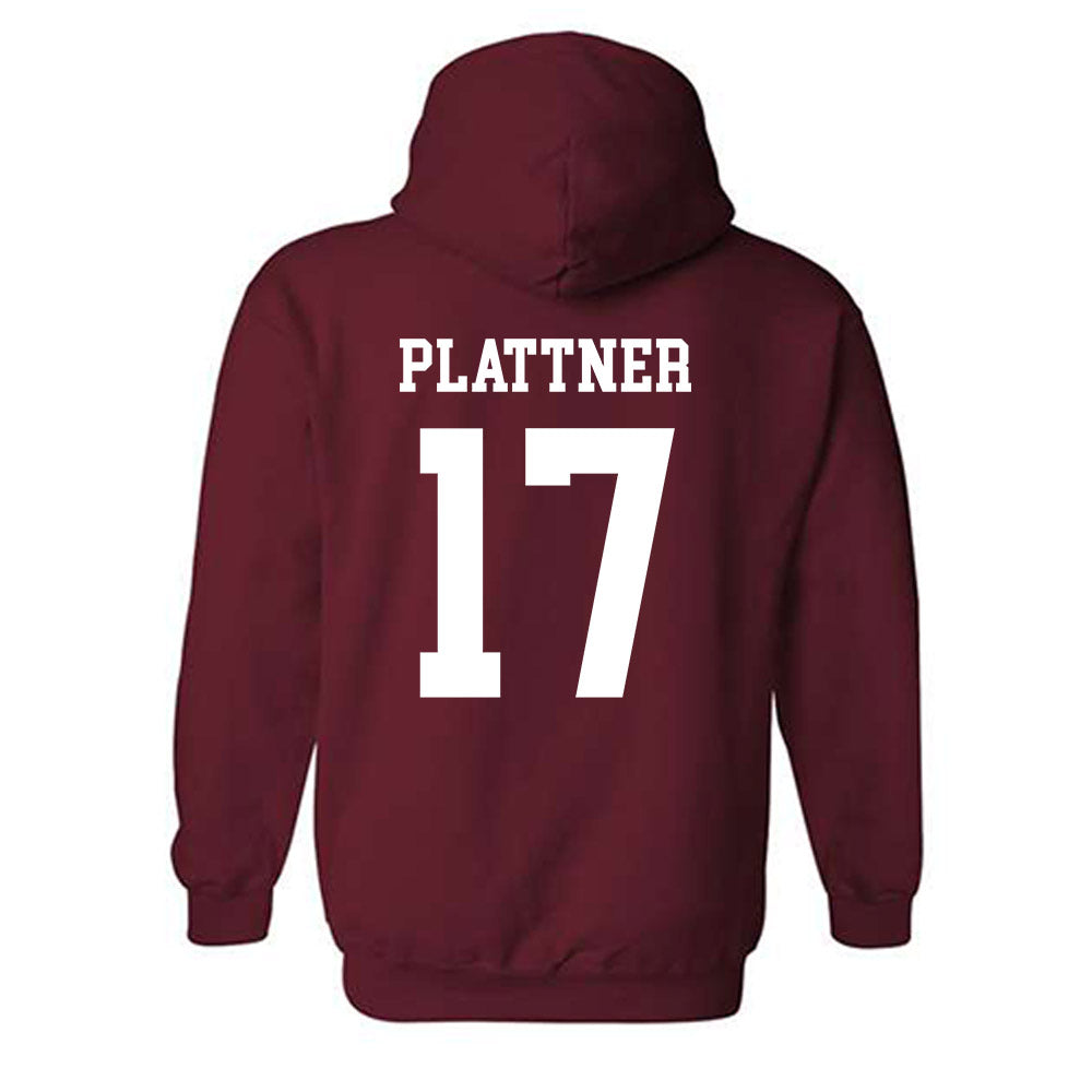 Alabama - NCAA Baseball : Will Plattner - Classic Shersey Hooded Sweatshirt-1