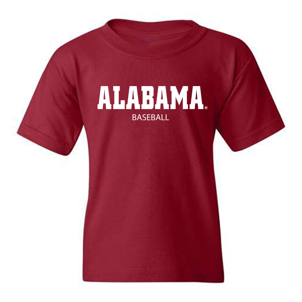 Alabama - NCAA Baseball : Connor Ball - Classic Shersey Youth T-Shirt