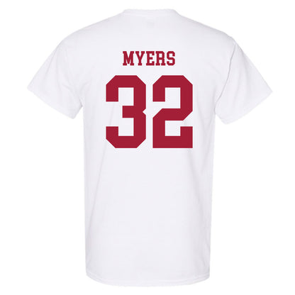 Alabama - NCAA Baseball : Braylon Myers - T-Shirt