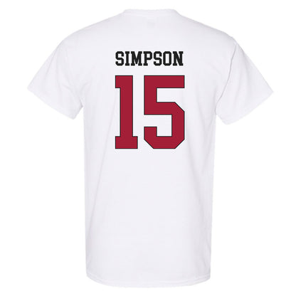 Alabama - NCAA Football : Ty Simpson - T-Shirt