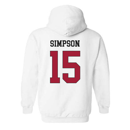 Alabama - NCAA Football : Ty Simpson - Hooded Sweatshirt