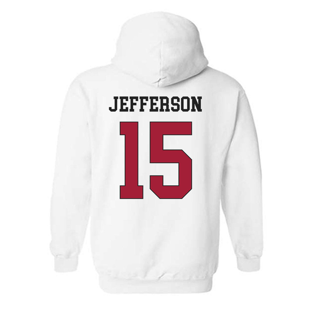 Alabama - NCAA Football : Justin Jefferson - Hooded Sweatshirt