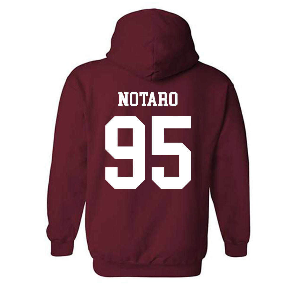 Alabama - NCAA Football : Peter Notaro - Classic Shersey Hooded Sweatshirt-1
