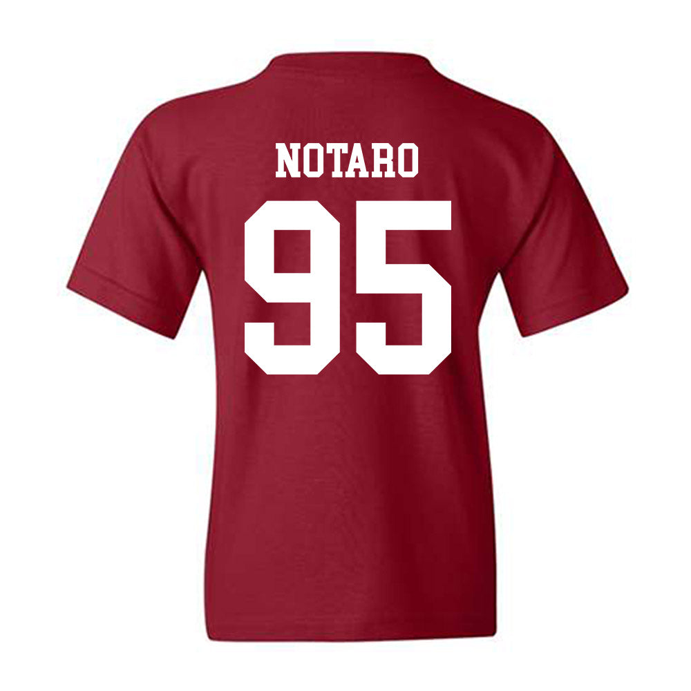 Alabama - NCAA Football : Peter Notaro - Classic Shersey Youth T-Shirt-1