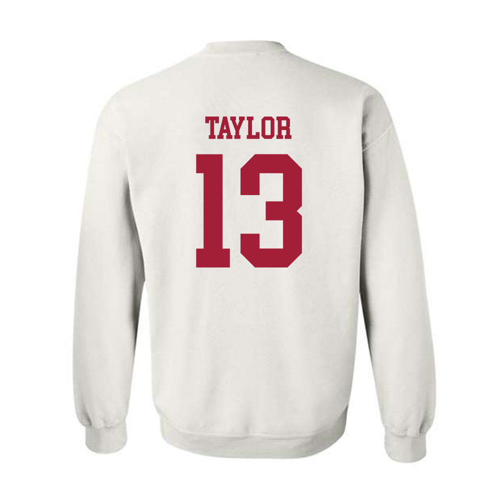 Alabama - NCAA Football : Ivan Taylor - Vintage Shersey Crewneck Sweatshirt-1