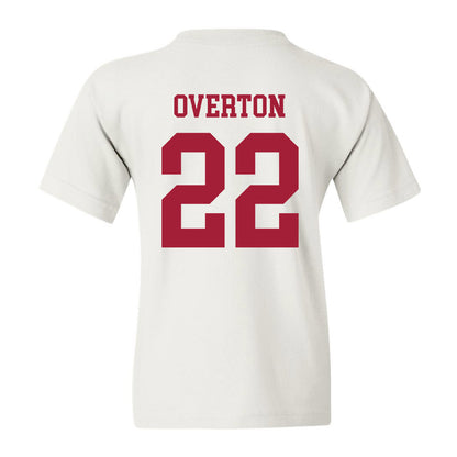 Alabama - NCAA Football : LT Overton - Vintage Shersey Youth T-Shirt