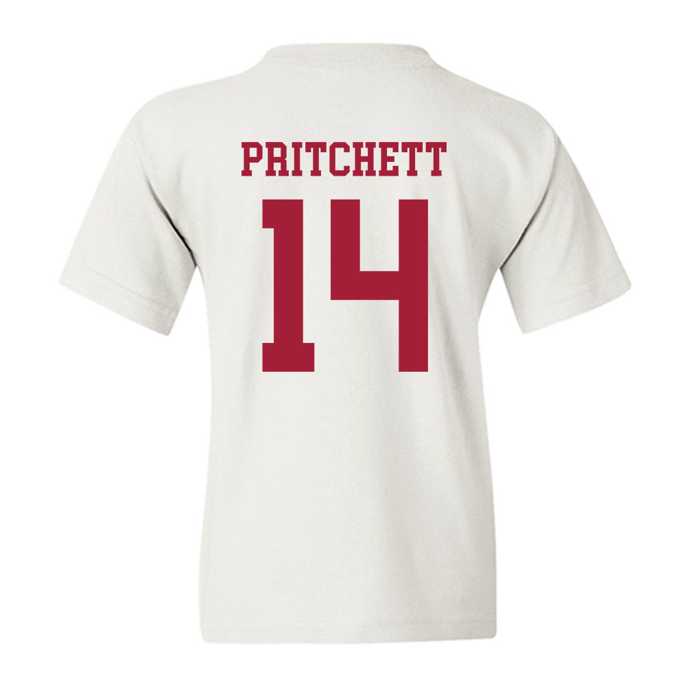 Alabama - NCAA Football : Marshall Pritchett - Vintage Shersey Youth T-Shirt-1