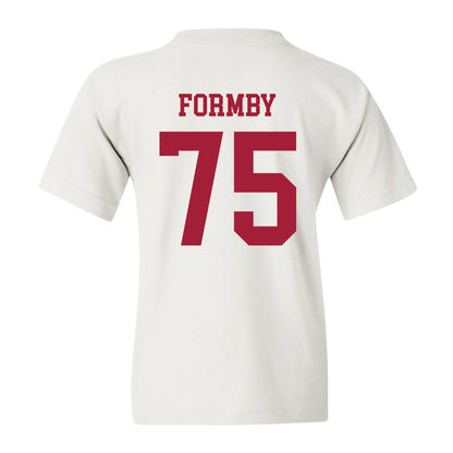 Alabama - NCAA Football : Wilkin Formby - Vintage Shersey Youth T-Shirt