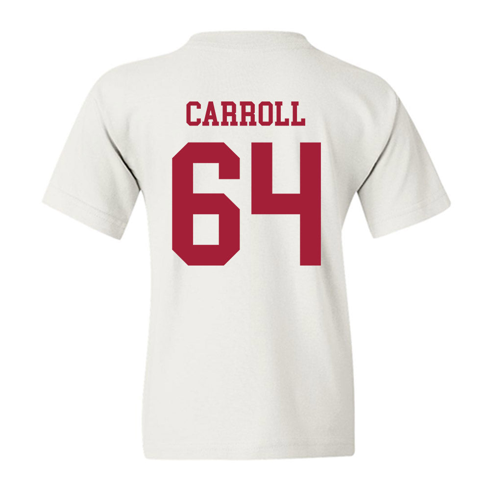 Alabama - NCAA Football : Michael Carroll - Vintage Shersey Youth T-Shirt-1