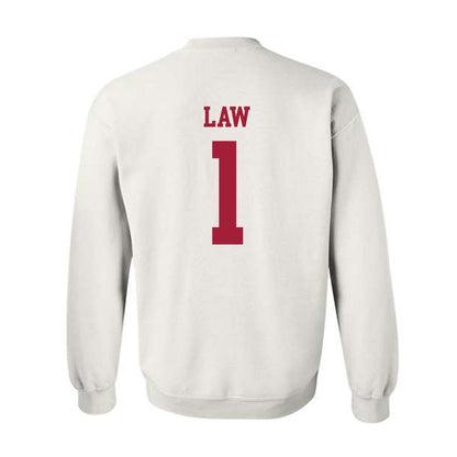 Alabama - NCAA Football : Kendrick Law - Vintage Shersey Crewneck Sweatshirt