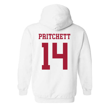 Alabama - NCAA Football : Marshall Pritchett - Vintage Shersey Hooded Sweatshirt-1