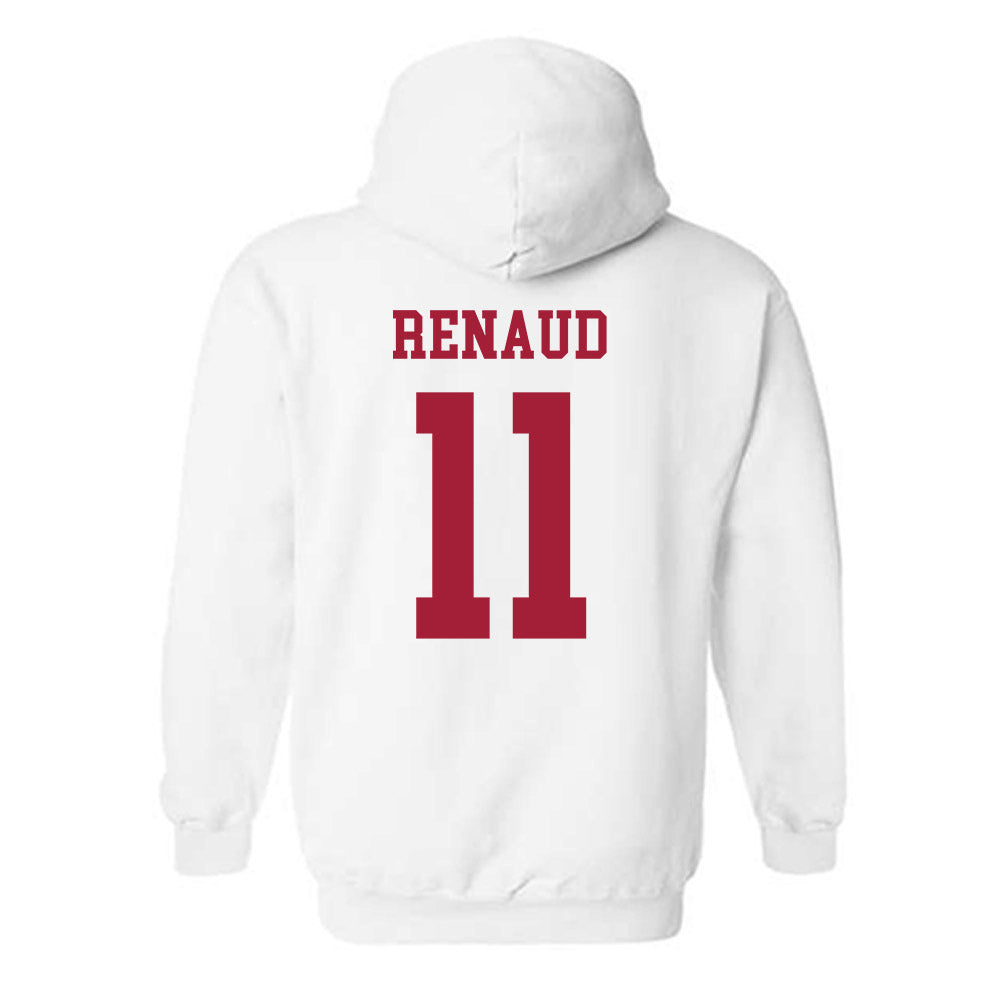Alabama - NCAA Football : Jordan Renaud - Vintage Shersey Hooded Sweatshirt-1