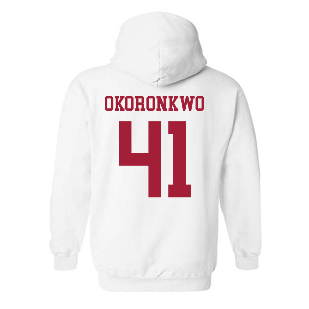 Alabama - NCAA Football : Justin Okoronkwo - Vintage Shersey Hooded Sweatshirt