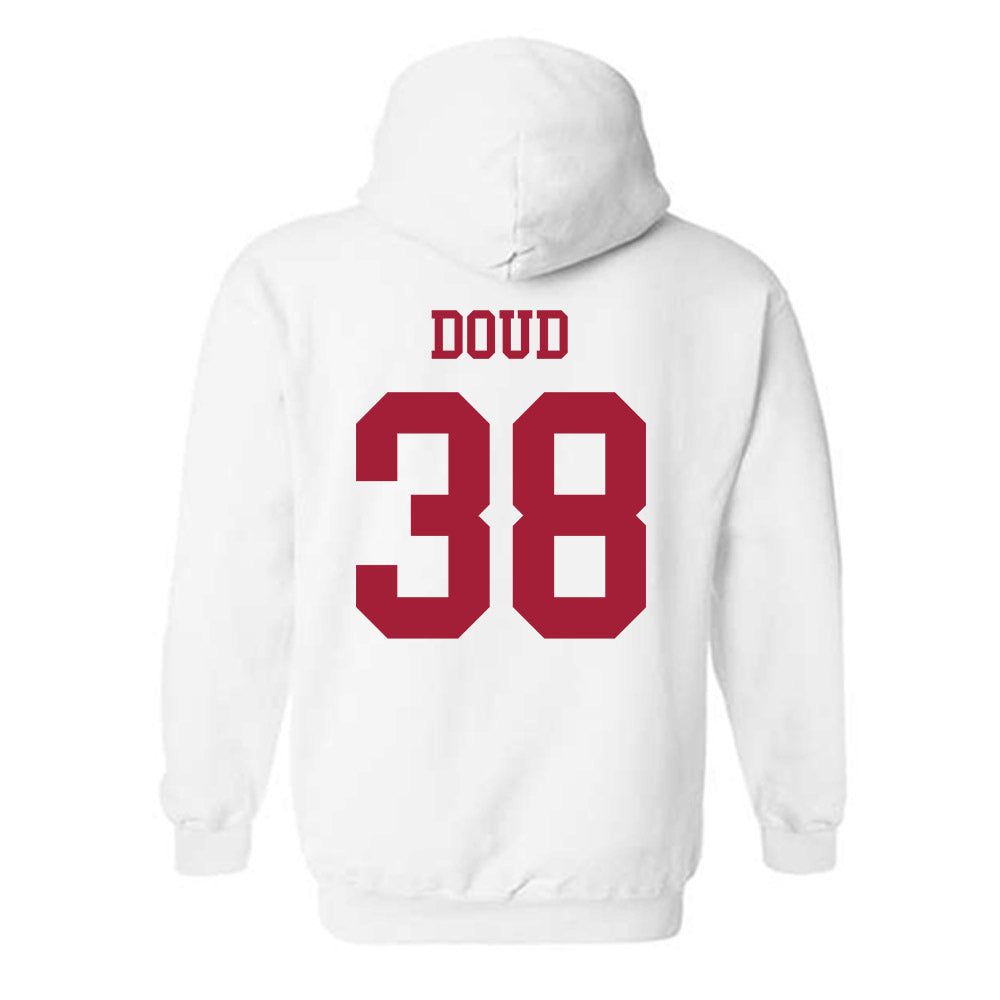 Alabama - NCAA Football : Blake Doud - Vintage Shersey Hooded Sweatshirt-1