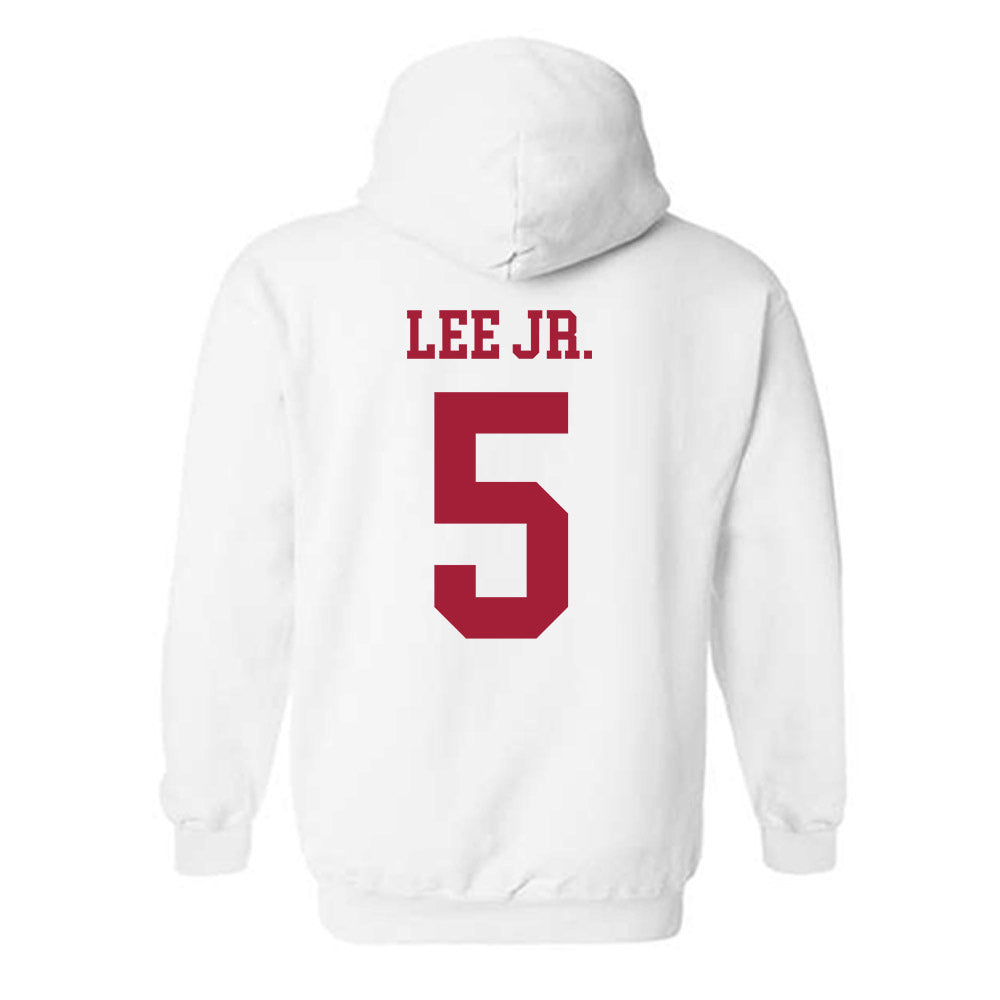 Alabama - NCAA Football : Dijon Lee - Vintage Shersey Hooded Sweatshirt-1