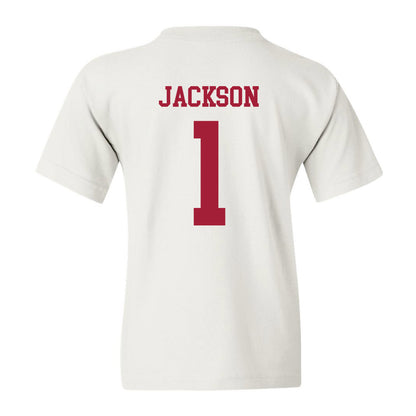 Alabama - NCAA Football : Domani Jackson - Vintage Shersey Youth T-Shirt