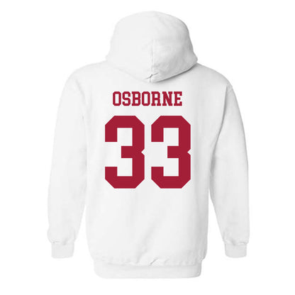 Alabama - NCAA Football : Hunter Osborne - Vintage Shersey Hooded Sweatshirt