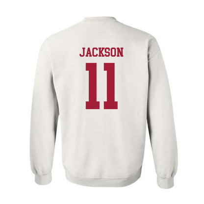 Alabama - NCAA Football : Ian Jackson - Vintage Shersey Crewneck Sweatshirt-1