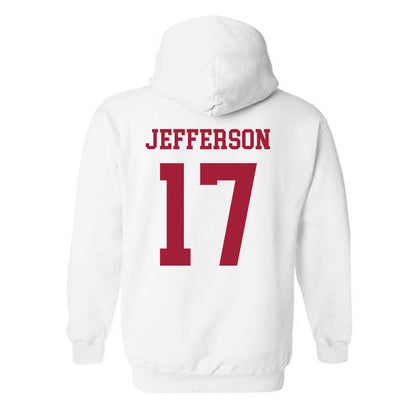 Alabama - NCAA Football : Amari Jefferson - Vintage Shersey Hooded Sweatshirt