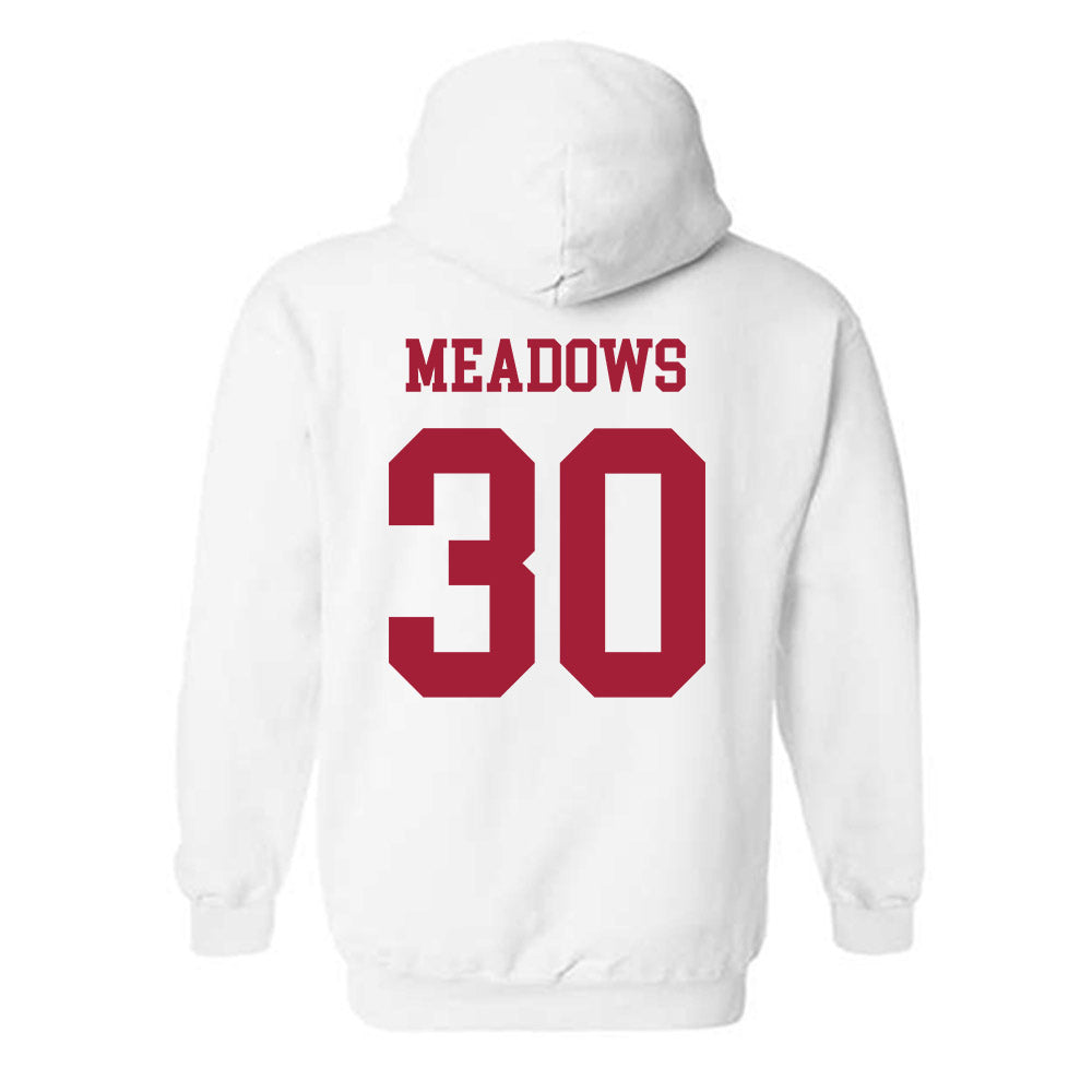 Alabama - NCAA Football : Derek Meadows - Vintage Shersey Hooded Sweatshirt-1