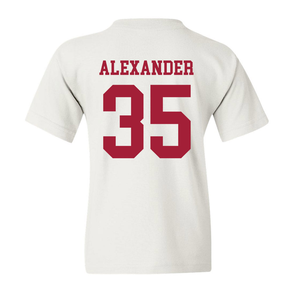 Alabama - NCAA Football : Jeremiah Alexander - Vintage Shersey Youth T-Shirt