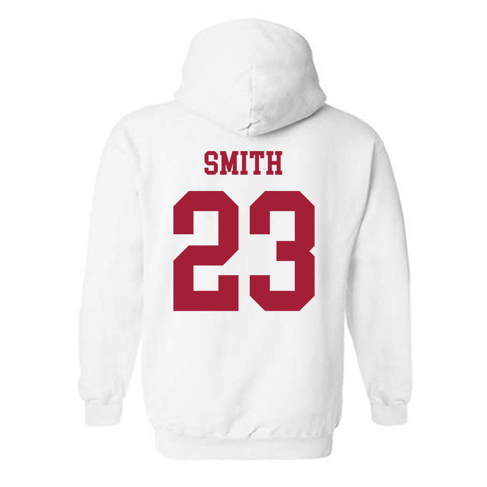 Alabama - NCAA Football : James Smith - Vintage Shersey Hooded Sweatshirt