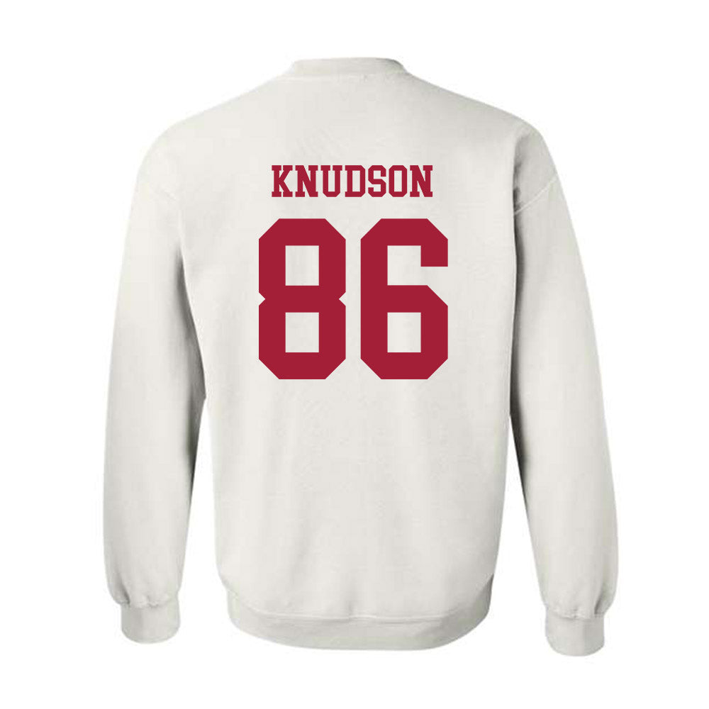 Alabama - NCAA Football : Peter Knudson - Vintage Shersey Crewneck Sweatshirt-1
