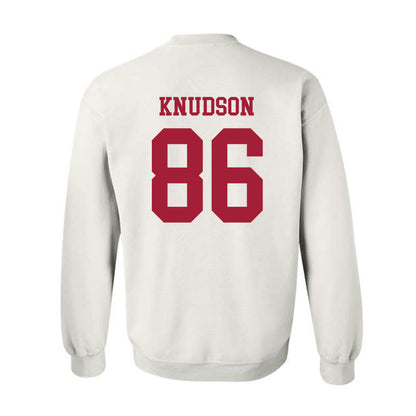 Alabama - NCAA Football : Peter Knudson - Vintage Shersey Crewneck Sweatshirt-1