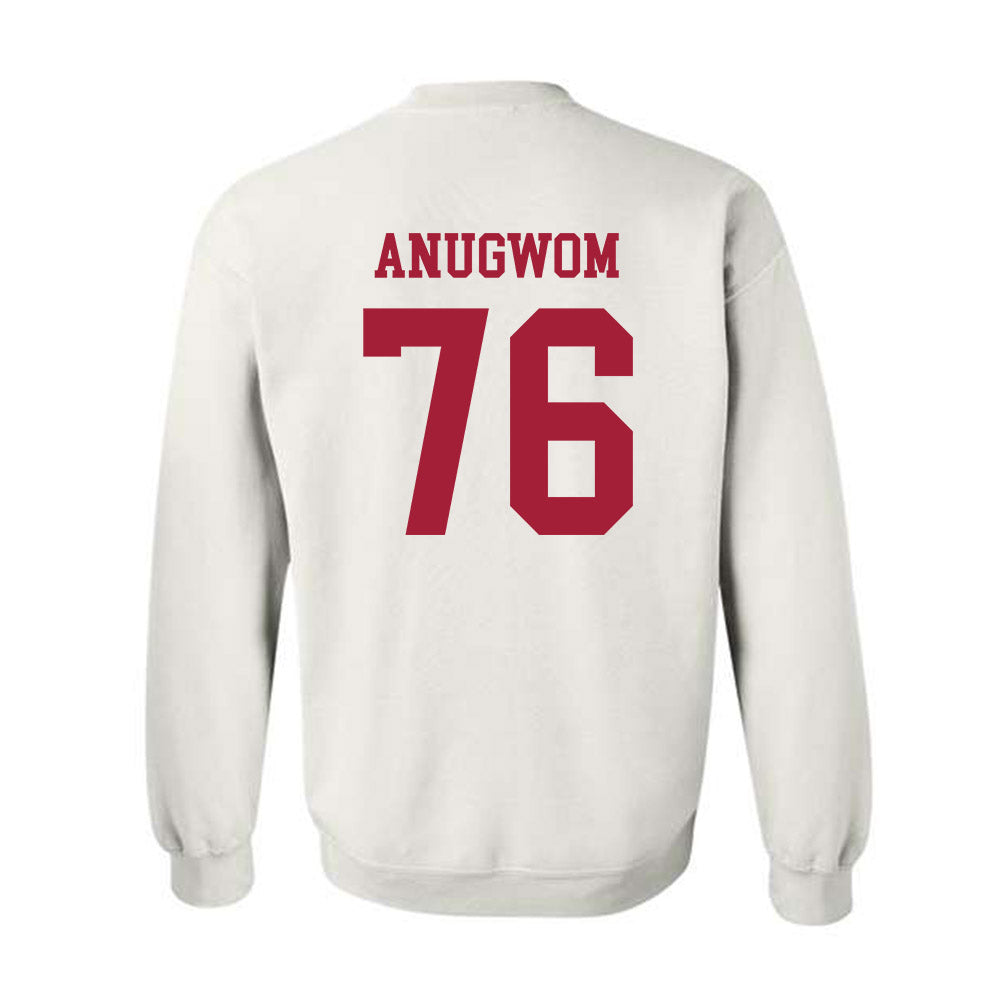 Alabama - NCAA Football : Arkel Anugwom - Vintage Shersey Crewneck Sweatshirt-1