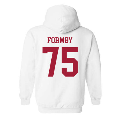 Alabama - NCAA Football : Wilkin Formby - Vintage Shersey Hooded Sweatshirt