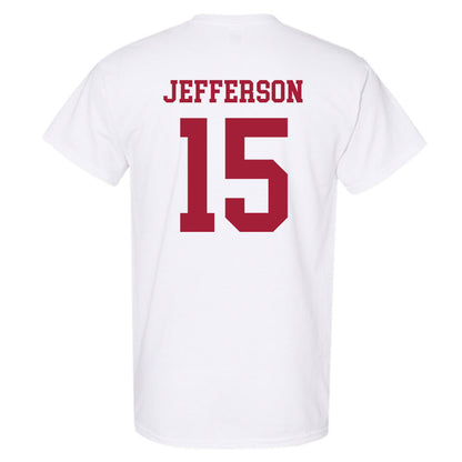 Alabama - NCAA Football : Justin Jefferson - Vintage Shersey T-Shirt