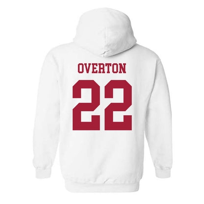 Alabama - NCAA Football : LT Overton - Vintage Shersey Hooded Sweatshirt