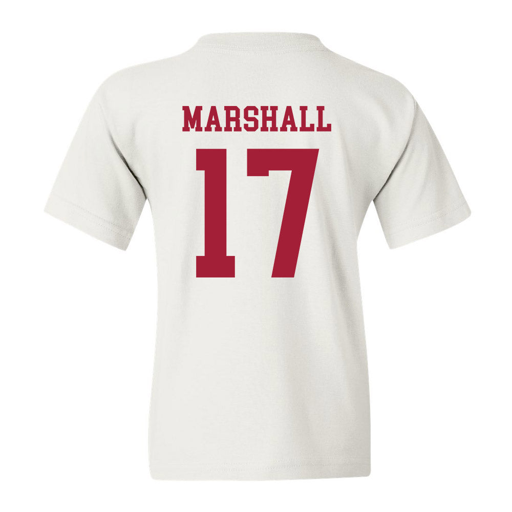Alabama - Football Alumni : Trezmen Marshall - Vintage Shersey Youth T-Shirt