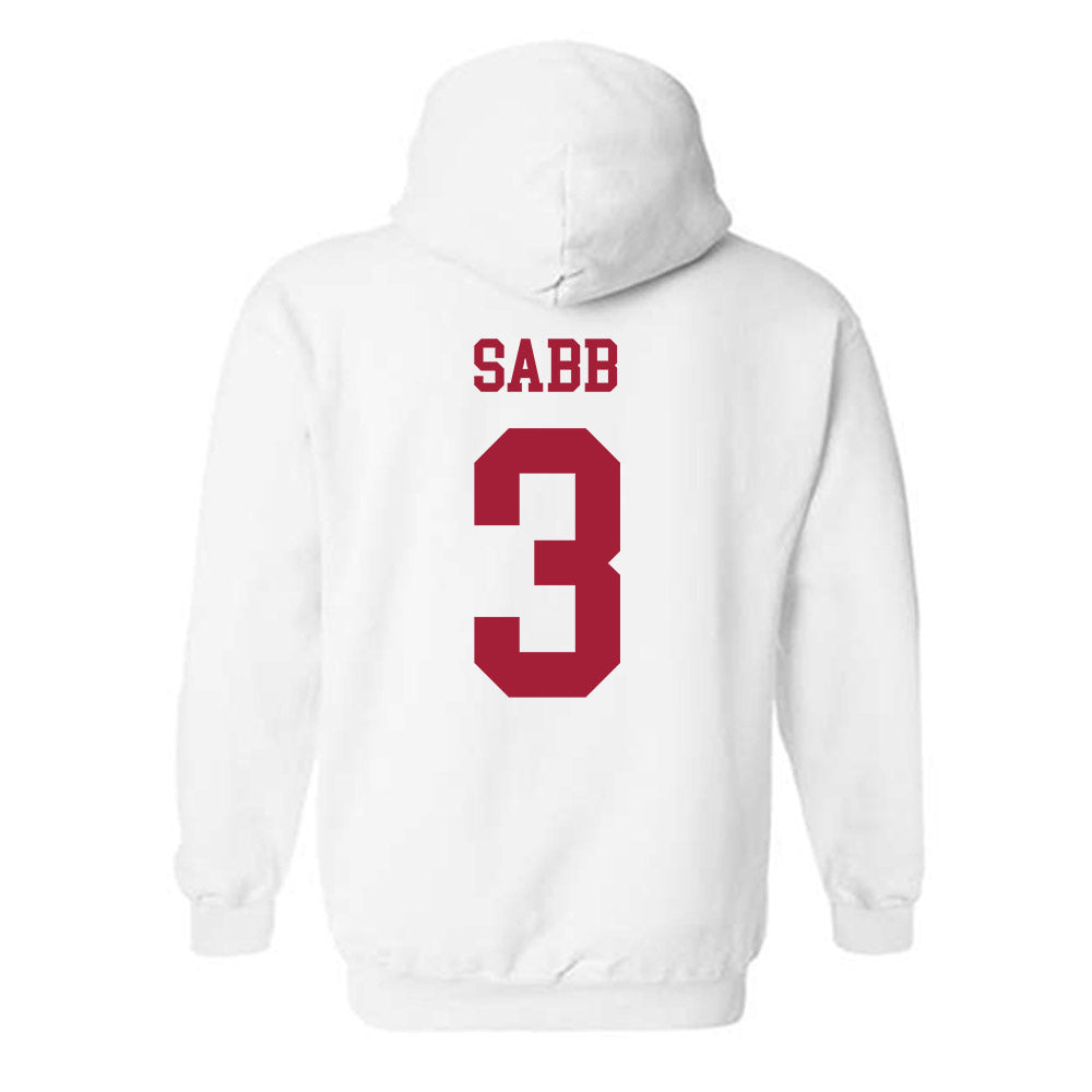 Alabama - NCAA Football : Keon Sabb - Vintage Shersey Hooded Sweatshirt