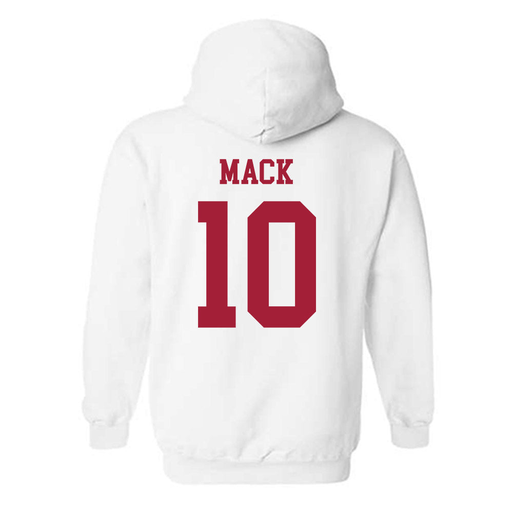 Alabama - NCAA Football : Austin Mack - Vintage Shersey Hooded Sweatshirt