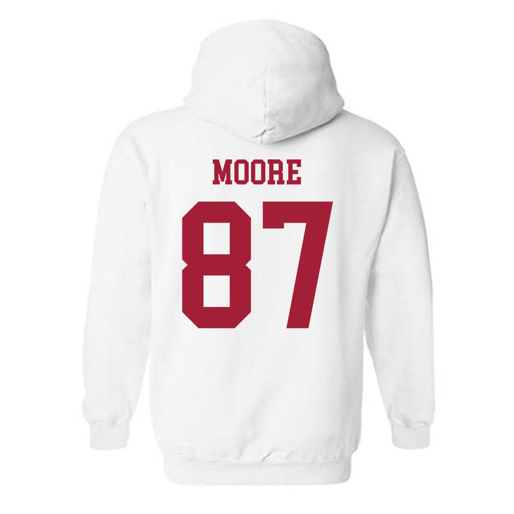 Alabama - NCAA Football : Bud Moore - Vintage Shersey Hooded Sweatshirt