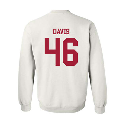 Alabama - NCAA Football : Chase Davis - Vintage Shersey Crewneck Sweatshirt