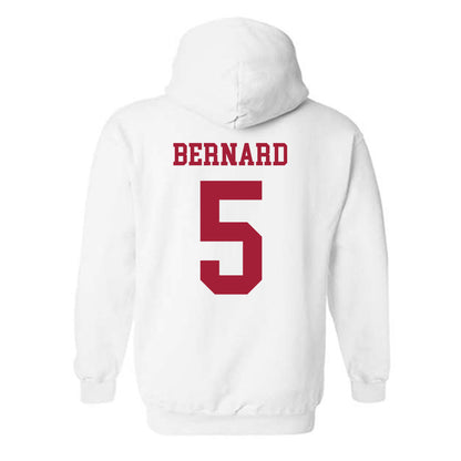 Alabama - NCAA Football : Germie Bernard - Vintage Shersey Hooded Sweatshirt-1