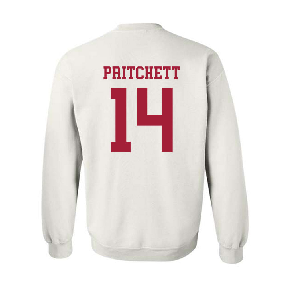Alabama - NCAA Football : Marshall Pritchett - Vintage Shersey Crewneck Sweatshirt-1