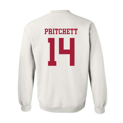 Alabama - NCAA Football : Marshall Pritchett - Vintage Shersey Crewneck Sweatshirt-1