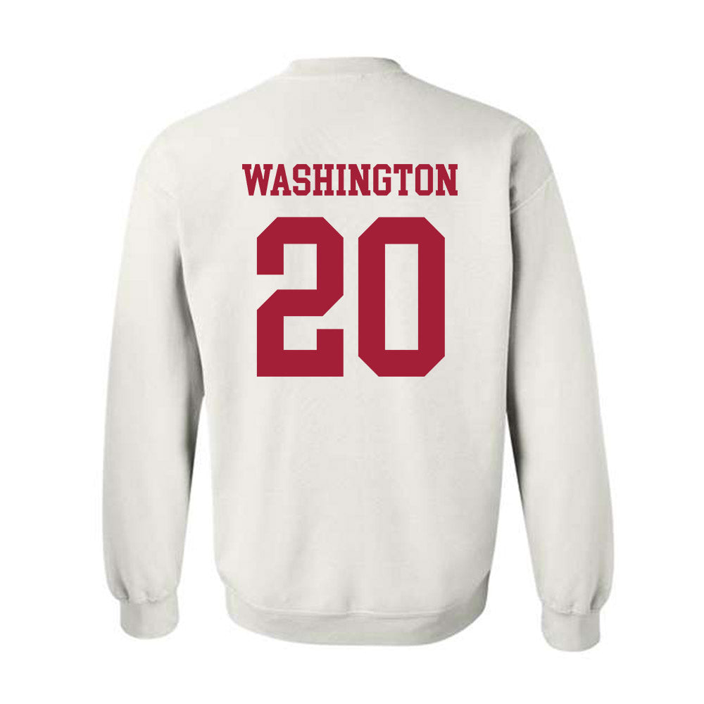 Alabama - NCAA Football : Dre Washington - Vintage Shersey Crewneck Sweatshirt-1