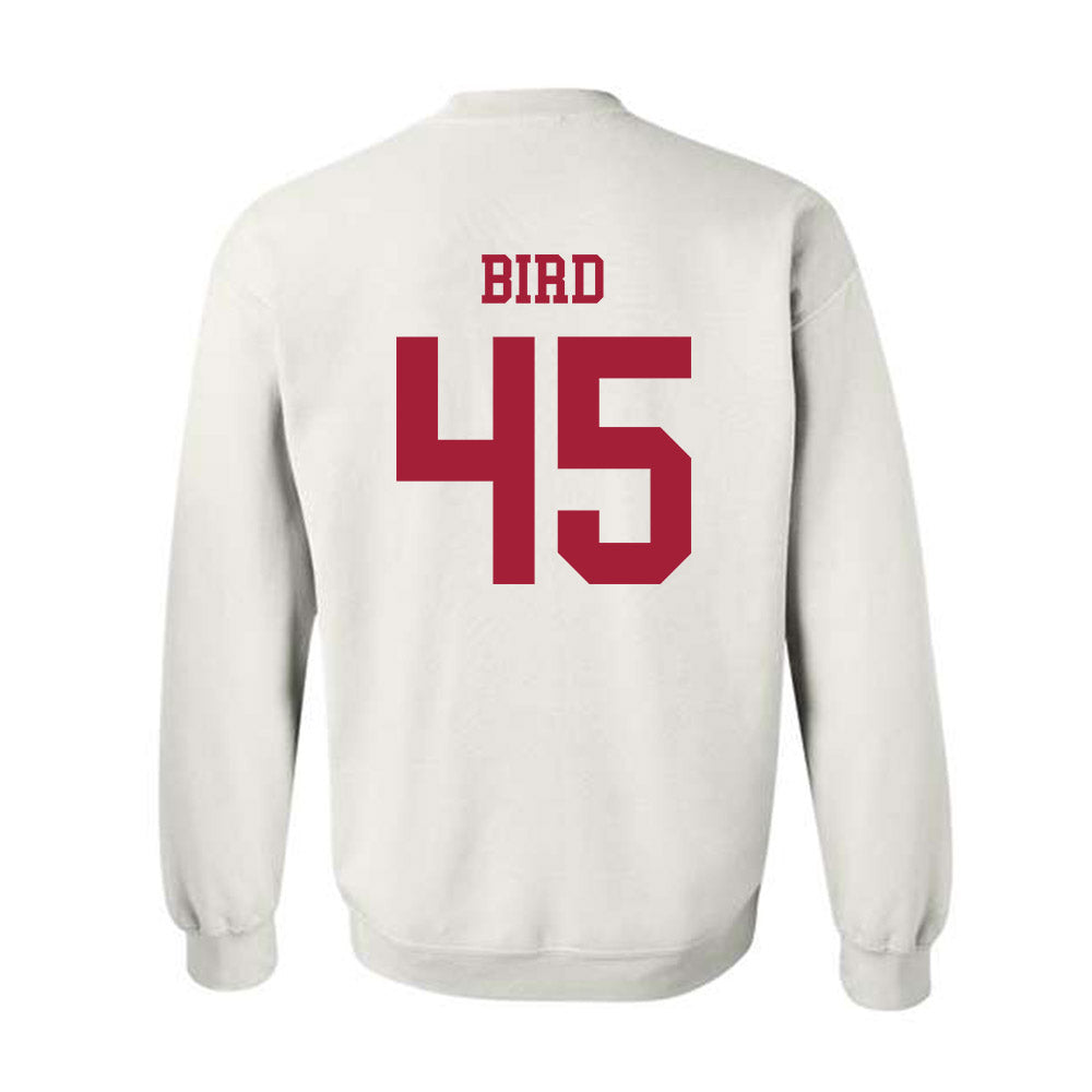 Alabama - NCAA Football : David Bird - Vintage Shersey Crewneck Sweatshirt-1