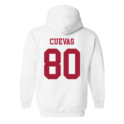 Alabama - NCAA Football : Josh Cuevas - Vintage Shersey Hooded Sweatshirt