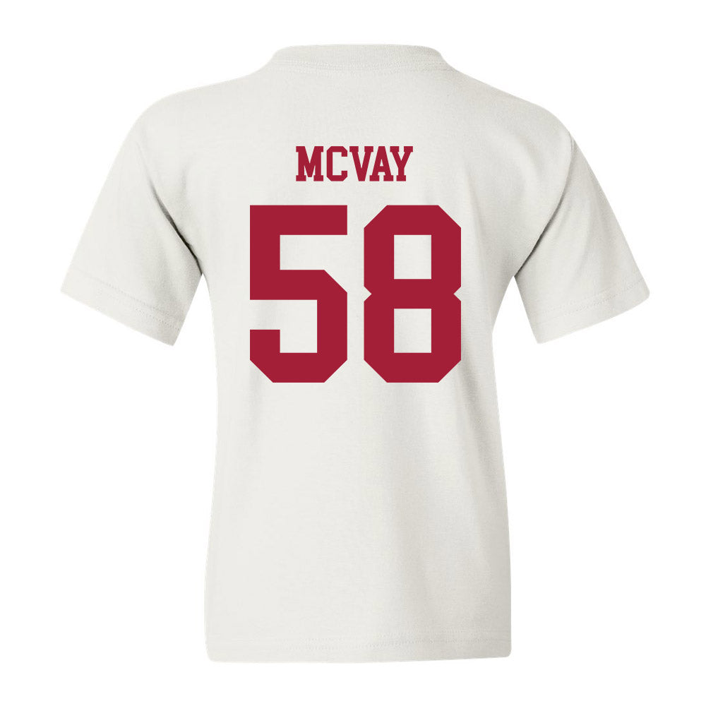 Alabama - NCAA Football : Miles McVay - Vintage Shersey Youth T-Shirt