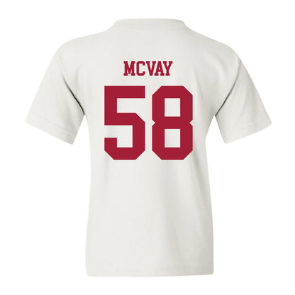 Alabama - NCAA Football : Miles McVay - Vintage Shersey Youth T-Shirt