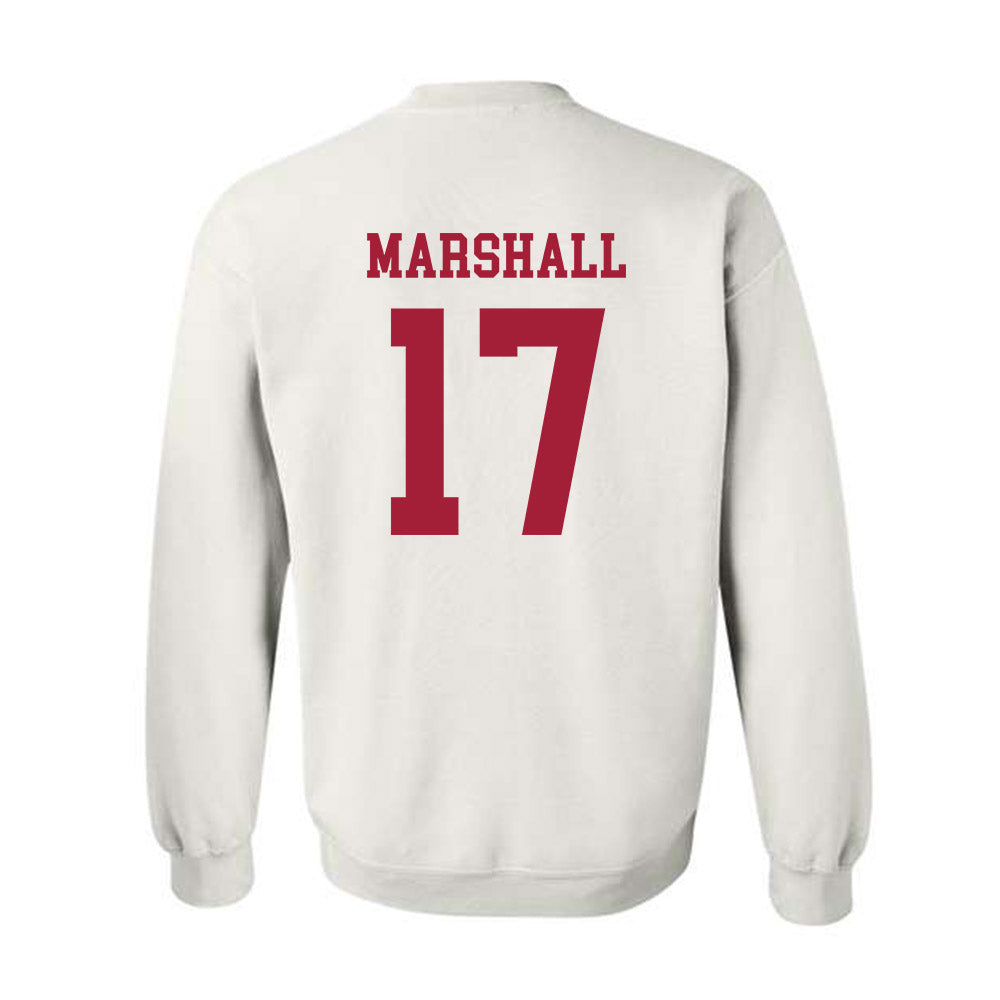 Alabama - Football Alumni : Trezmen Marshall - Vintage Shersey Crewneck Sweatshirt