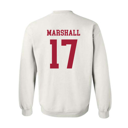 Alabama - Football Alumni : Trezmen Marshall - Vintage Shersey Crewneck Sweatshirt